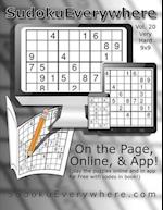 Sudoku Everywhere Vol. 20: Play on the Page or on the Internet or in the App! 