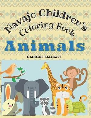 Navajo Children's Coloring Book : Animals