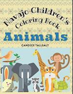 Navajo Children's Coloring Book : Animals 
