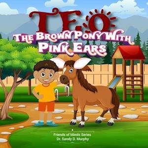 TEO The BROWN Pony with PINK Ears