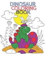 Dinosaur Coloring Book: over 80+ cute Dinos with Space to doodle! 