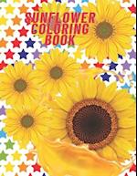 Sunflower coloring book: A beautiful book of flowers for kids that you can all buy 