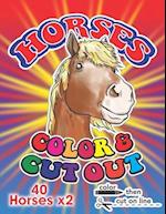 Horses: Color & Cutout 