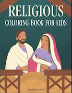 Religious Coloring Book for kids: Christ is born coloring book for kids 