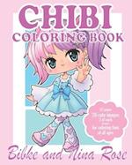 Chibi Coloring Book : Kawaii Princes and Princesses Lolita Fashion 