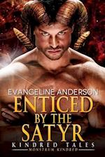 Enticed by the Satyr: Kindred Tales #38: A novel of the Monstrum Kindred, 