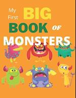 My First Big Book of Monsters: My First Big Coloring Book 