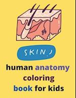 2022 Human Anatomy Coloring Pages: Human Body Activity Book for Kids or Kindergarten students 