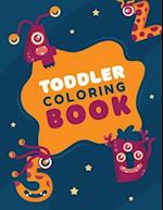 TODDLER COLORING BOOK: Fun Pages to Color for Girls, Kids 3-6 ANS COLORING Butterflies , Ladybug 