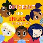 Different and unique in every way: Children's book about race and diversity 