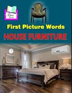 First Picture Words : HOUSE FURNITURE 