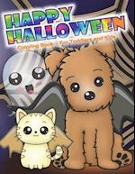 halloween coloring book: For Toddlers and Kids 