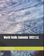 World Vedic Calendar 2022 C.E. 