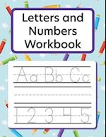 Letters and Numbers Workbook | Alphabet Tracing | Learn to Write : Kids Handwriting Practice 