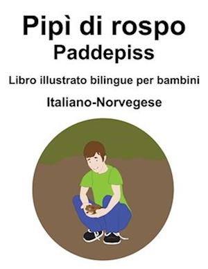 Italiano-Norvegese Pipì di rospo / Paddepiss Libro illustrato bilingue per bambini