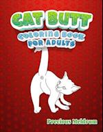 Cat Butt Coloring Book For Adults