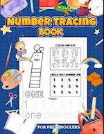 Number Tracing and coloring book