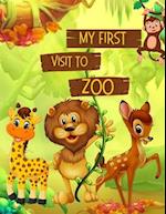 My First Visit To Zoo: A Fun Guessing Picture Book for boys and girls, Story book for kids, Toddlers & Preschoolers 