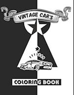 Vintage Coloring Car's: 95 Plus Old Classic Cars, Pickup Trucks, Antique Gumbo Pack Toddler Coloring Books 