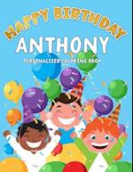 Anthony's Birthday Coloring Book