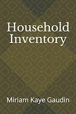Household Inventory List