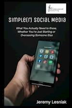 Simple(r) Social Media