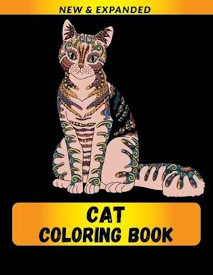 CAT COLORING BOOK (NEW & EXPANDED): Wonderful Cat Coloring Book For Cat Lover, kids, Adults