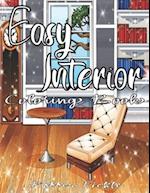 Easy Interior : An Adult Coloring Book 