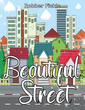 Beautiful Street : An Adult Coloring Book.