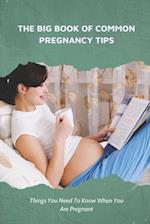 The Big Book Of Common Pregnancy Tips