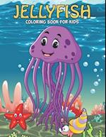 Jelly Fish Coloring Book For Kids