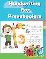 handwriting for preschoolers: alphabets handwriting/trace lines/practice writing/practice numbers for pre k /kindergarten/counting ,coloring animals 