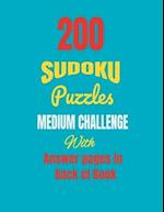 200 Sudoku: Challenging 