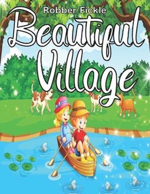 Beautiful Village : An Adult Coloring Book.
