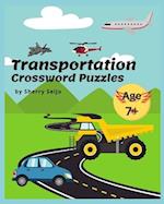 Transportation Crossword Puzzle Book: ages 7+ 