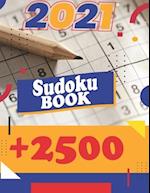 Sudoku Book + 2500: Vol 6 - The Biggest, Largest, Fattest, Thickest Sudoku Book on Earth for adults and kids with Solutions - Easy, Medium, Hard, Tons