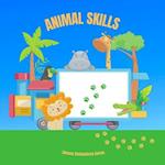 Animal Skills: Book and Colouring Pages 