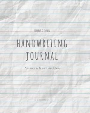 A Simple & Clean Handwriting Journal