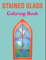 Stained Glass Coloring Book: An Adult Coloring Book Featuring Beautiful Stained Glass Flower Designs for Stress Relief and Relaxation. Vol-1 