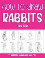 How to Draw Rabbits for Kids 