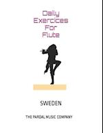 Daily Exercices For Flute Vol.33 : Sweden 