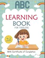 ABC Learning Books for Toddlers 2-4 Years: Trace Letters: Alphabet Handwriting Practice workbook for Preschoolers ( A to Z ) kids: Preschool writing W