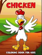 Chicken Coloring Book for Kids: Farm Animal Coloring Activity Book for Boys, Girls, Toddler, Preschooler & Kids | Ages 4-8 