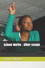 School Works - Other Essays 