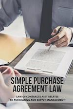 Simple Purchase Agreement Law