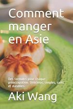 Comment manger en Asie