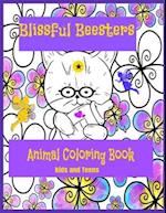 Blissful Beesters Animal Coloring Book: Fairy Animal and More- Kids and Teens Coloring Book 