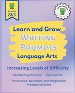 Learn and Grow Writing Prompts: A Handwriting Textbook for Young Minds 