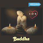 Ilove Buddha Calendar 2022: official Buddha calendar 2022,12 months, Square 2022 Calendar ,calendar 2022 Meditating 