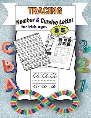 Tracing Number & Cursive Letter for kids ages 3_5